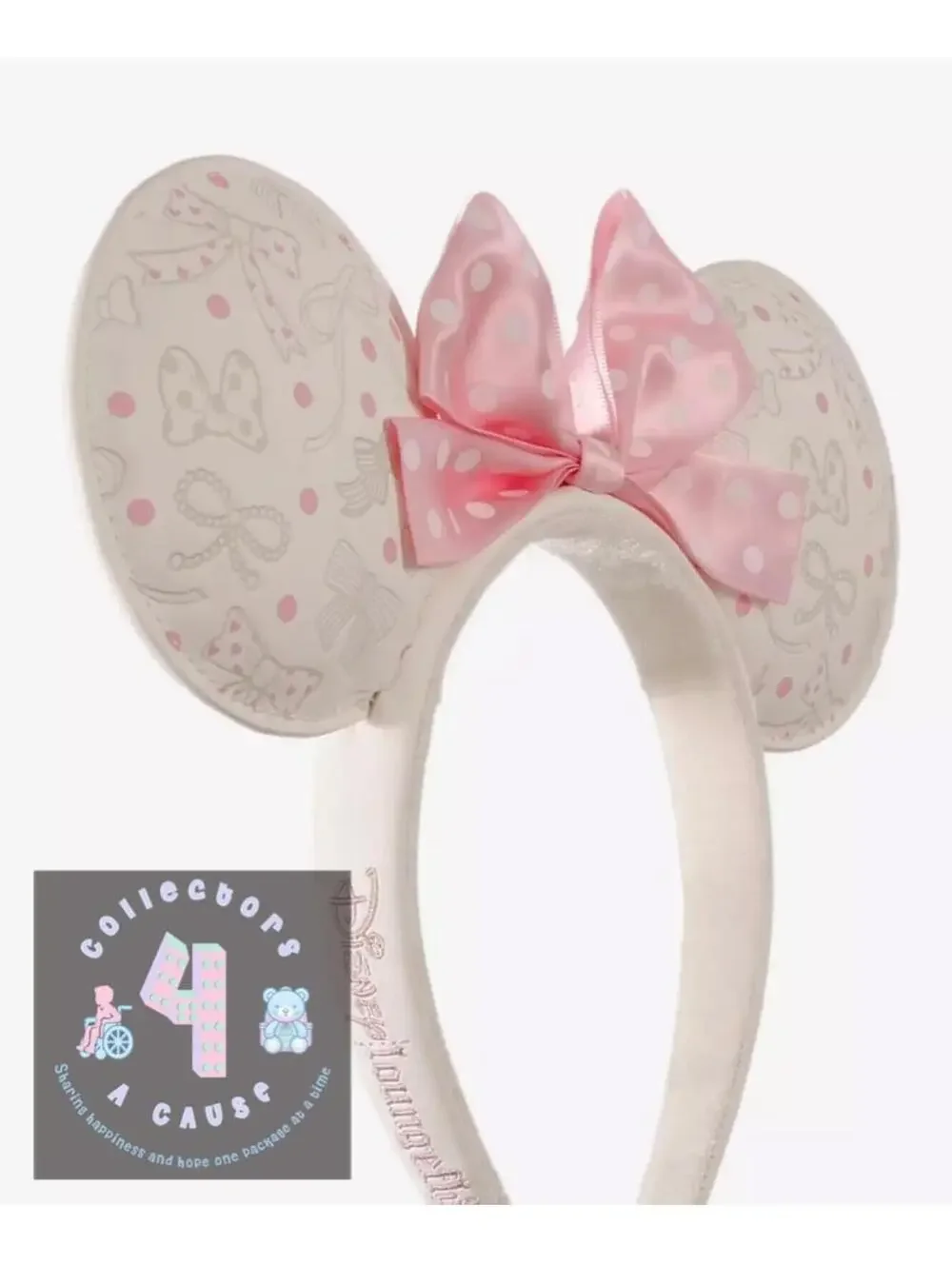 Loungefly Disney Minnie Mouse Polka Dot Bows White Ears